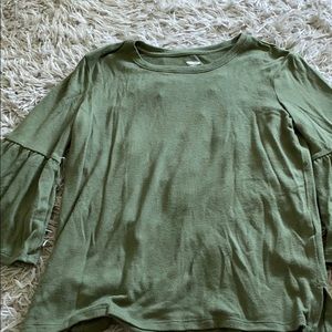 kids green blouse